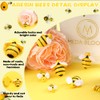 DIYDEC 120Pcs Bumble Bee Decor Tiny 3D Flatback Bees Small