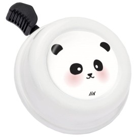 Liix Colour Bell 2021 Adorable Panda Animal Zoo Bicycle Bell for Children and Adults, Elephant Design and with Easy Assembly (White)