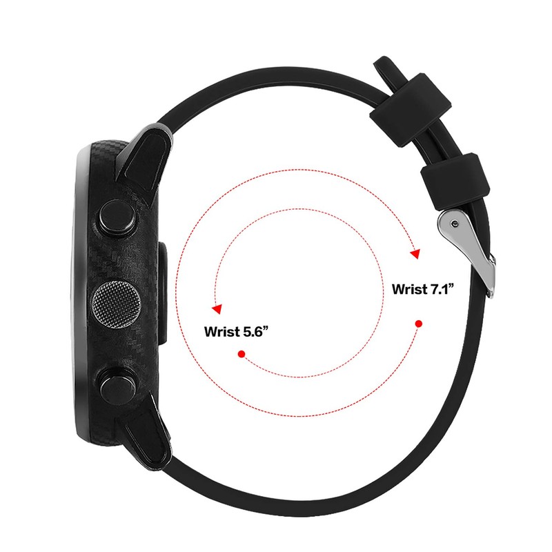 FitTurn for iTech Fusion 3 Silicone Quick Release Wristband Replacement