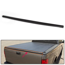 PIT66 Textured Tailgate Molding Cap, Fit Ford F150 2004-2008 Styleside/Lincoln Mark LT 2006-2008, Spoiler Top Protector Cover, FO1920102 5L3Z9940602AAA (Not fit Flareside & 2004 F150 Heritage)