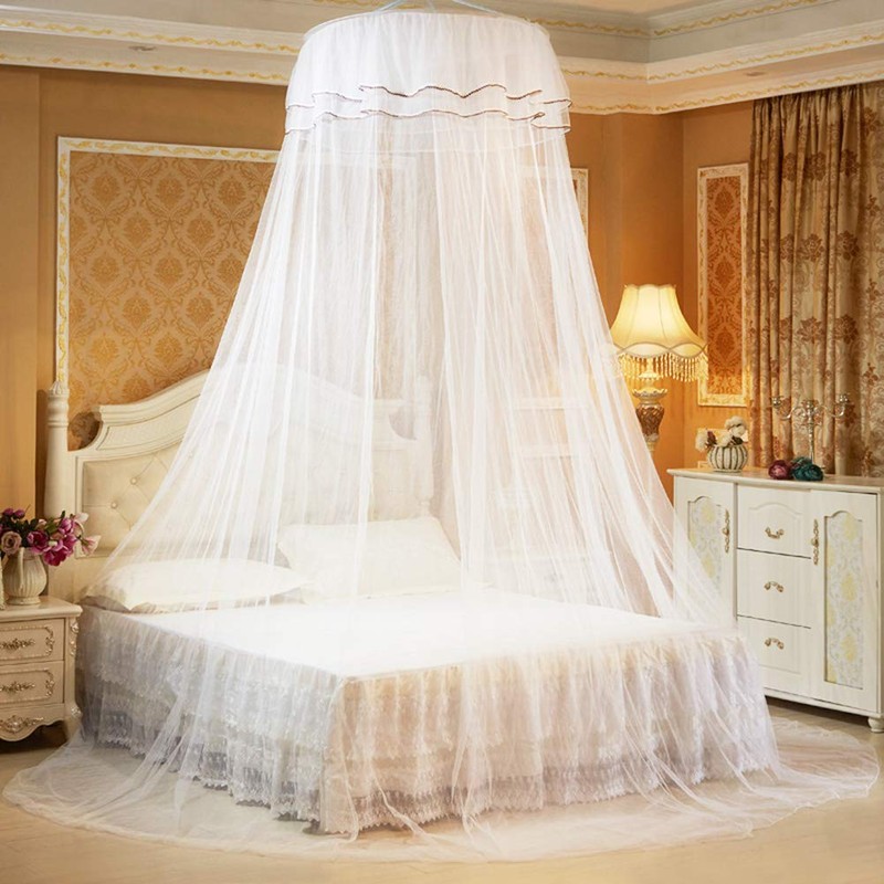Vbestlife Princesa Mosquitera, Elegante Encaje Princesa Cama para niños Cortina