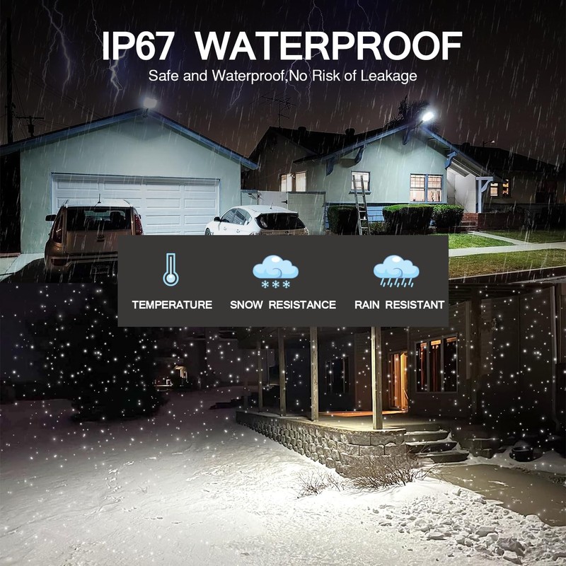 Waterproof Solar Lights Outdoor for Patio & Yard, Dusk to