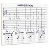 SCRIBBLEDO Guitar Practice Dry Erase White Board Lapboard 11 x
