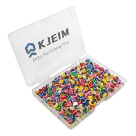 Fishing Eye Beads 120/200/400pcs Fishing Line Beads Assorted Mixed Color Fishing Beads 6mm/8mm/10mm for Stream Pool Lake River Fishing (400pcs 6mm Mixed Color)