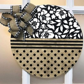 CrafTreat Reusable Geometric Stencils for Painting on Wood, Wall, Tile, Canvas, Paper, Fabric and Floor - Bold Polka Dot Stencil - 6x6 Inches - DIY Art and Craft Stencils