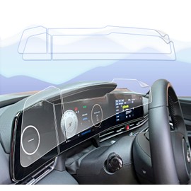 2 Pack for 2024 2025 Hyundai Elantra Screen Protector - 2021 to 2025 Compatibility