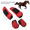 4 Pcs Horse Tendon Boots Set Soft Anti Slip Cushioning