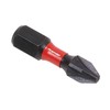 Sealey 3pc 25mm Pozi #2 Impact Power Tool Bit Set