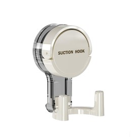 INOVER Dual-Head Suction Cup Hooks – Heavy Duty Wall Hangers with Up to 3kg Capacity, Waterproof & Reusable for Shower, Bathroom, Kitchen – No Drilling, Easy Install