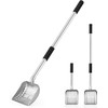 Yangbaga Metal Cat Litter Scoop:Detachable Long Handle Litter Scooper with