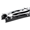 Neutron Motorsports 18" Inch Chrome Double Dual Blade Universal Windshield