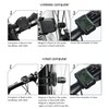 Hsthe Sea Wireless Waterproof Bicycle Computer with LCD Display -