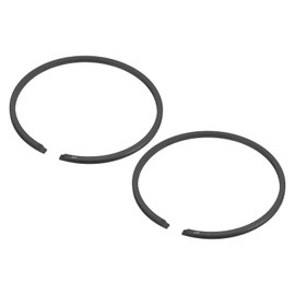 sourcing map Piston Ring Set, 2Pcs 46mm x 1.5mm Standard Size Piston Rings Fit for Chainsaw Replacement Parts