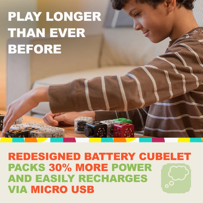 Modular Robotics Cubelets Robot Blocks - Battery Cubelet Robot Cube