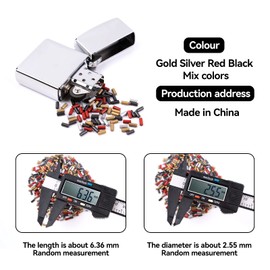 500Pcs Flint Refills for Lighter, Replacement Flints for Lighters, Flint Stone for Petrol Gas Fluid Lighter