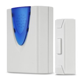 Rev Ritter 0514903555 Mini Wireless Doorbell 30 m White