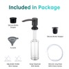 TUTEW Built in Sink Soap Dispenser, Kitchen Sink Soap Dispenser(Oil