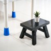 Small Stool Wooden Step Stool Footstool Solid Wood 8 inch