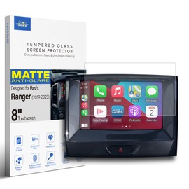INNOSURE Glass Screen Protector for 2019 2020 2021 2022 2023 Ford Ranger XLT/LARIAT Sync3 8" Touchscreen Anti Glare (Matte)