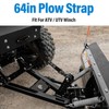 64in Plow Strap fit for ATV UTV Winch, Heavy Duty
