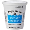 Black Swan 01040 Stay Soft Plumbers Putty, 14 oz White