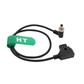 D-tap Locking DC Right Angle Power Supply Cable for Zaxcom QRX, Decimator Design MD-CROSS DMON-QUAD