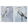 Stupell Industries Heron Birds Standing Blue Sky Watercolor Painting, Design