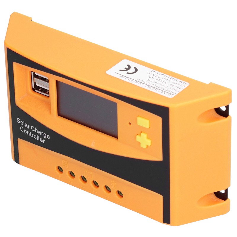 12V/24V Solar Charge Controller Solar Charge Discharge Regulator Waterproof Photovoltaic