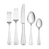 International Silver Simplicity 53-Piece Stainless Steel Flatware Set with Serving