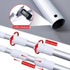 longsuda Pool Pole- Professional 12-Foot Telescopic Pool Cleaning Rod,Pool Rod