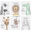 Hwtcjx Children's Room Pictures, Set of 6 Children's Room Posters,