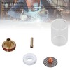 1 Set 5Pcs TIG Welding Torch Glass Cup Electrode Clamp