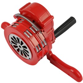 STAYTOP 110 dB Air Siren Horn Hand-Crank Air Raid Siren Horn for Factories Schools Troops Natural Disasters