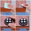 uxcell 4 Pcs Self Adhesive Caster Wheels, 360 Degree Rotation