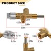Gas Valve Extension Plug 622746001 for Norcold refrigerator 3163, N260,