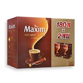 Dongseo Food Maxim Arabica 100 Coffee Mix 360 Pieces / 동서식품 맥심 아라비카 100 커피 믹스 360개입
