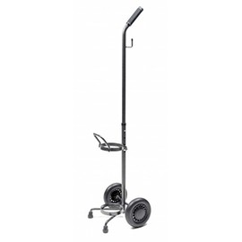 John Bunn JB0150-013-4 Cylinder Cart Silver Vein Hammertone (Pack of 4)