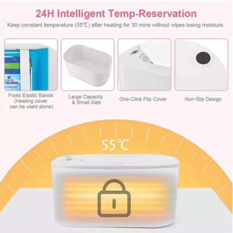 Wipe Warmer for Babies, Wipe Warmer with Digital Display, Wipe