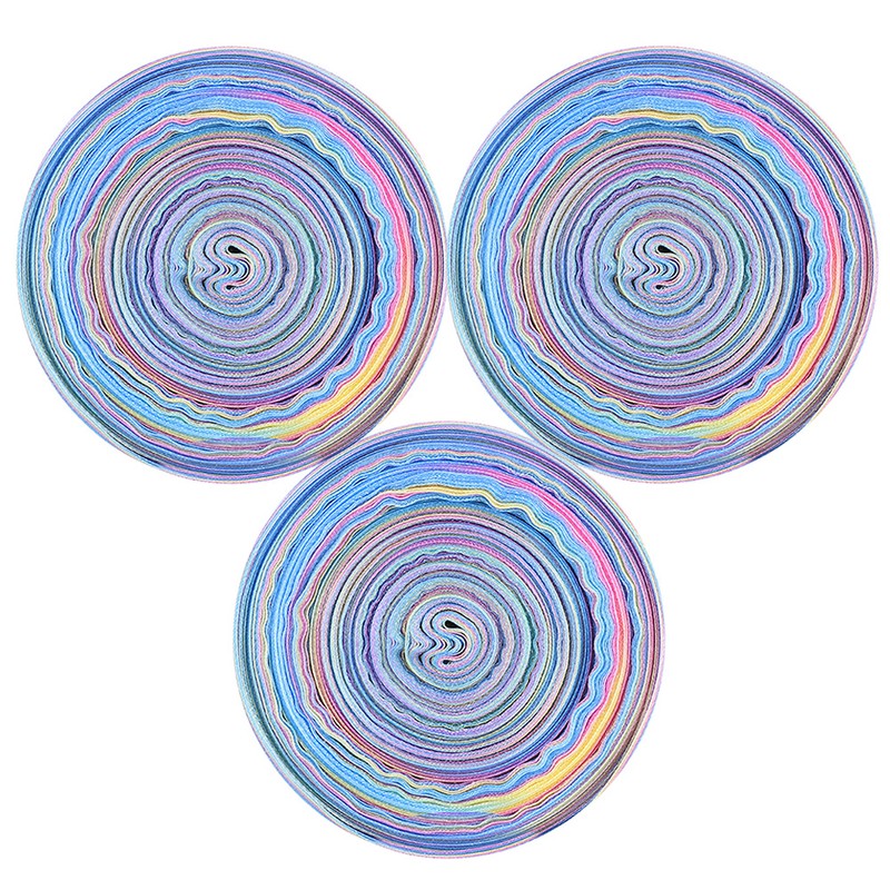 3pcs 25mm 10 Yard Ribbons for Gift Package Wrapping Hair