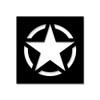 Paint Stencil Sticker Allied Star Stencil Stencil WW2 45 x