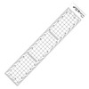 Niigata Seiki SK AGS-15KD Acrylic Square Ruler, Made in Japan,