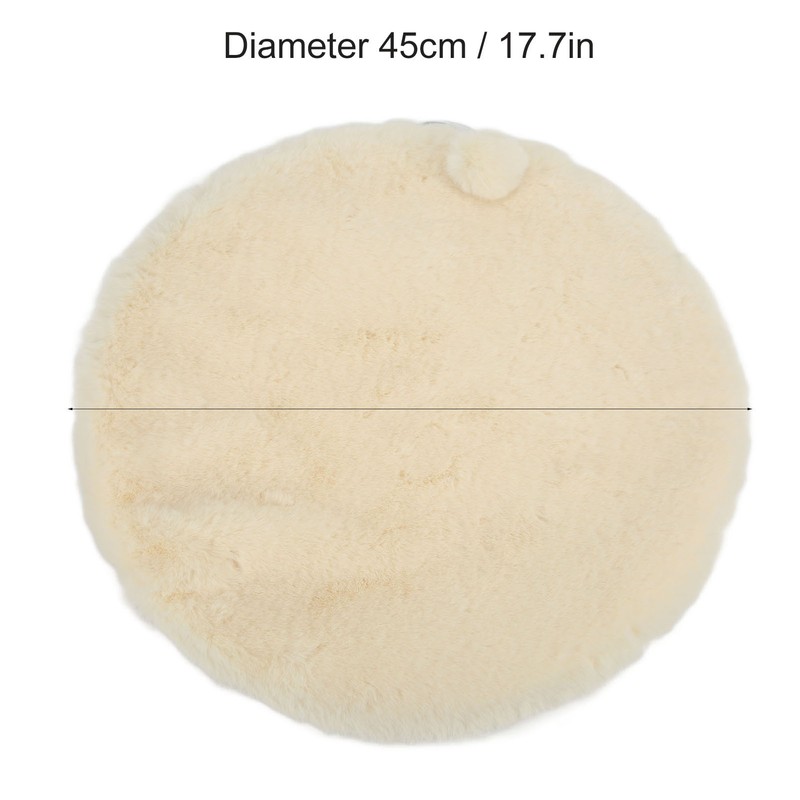 Round Pet Sleeping Mat Warm Comfy Round Pet Bed Mat