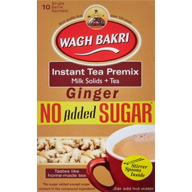 Wagh Bakri Ginger Instant Tea Premix 80G