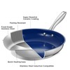 KOCH SYSTEME CS Stainless Steel Frying Pan, 8 Inch Stainless