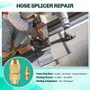 Pronese 4 Pack Soild Brass HPT Air Reusable Hose Splicer