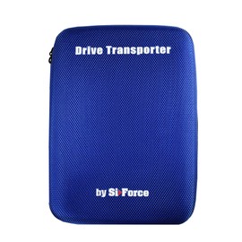 SiForce Portable 3.5 inch Internal Hard Drive Shockproof Case, SiForce Hard Drive Transporter Classic Hard Drive Storage Case