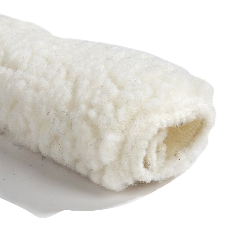 Intrepid International Basic Fleece Halter Crown Cover White