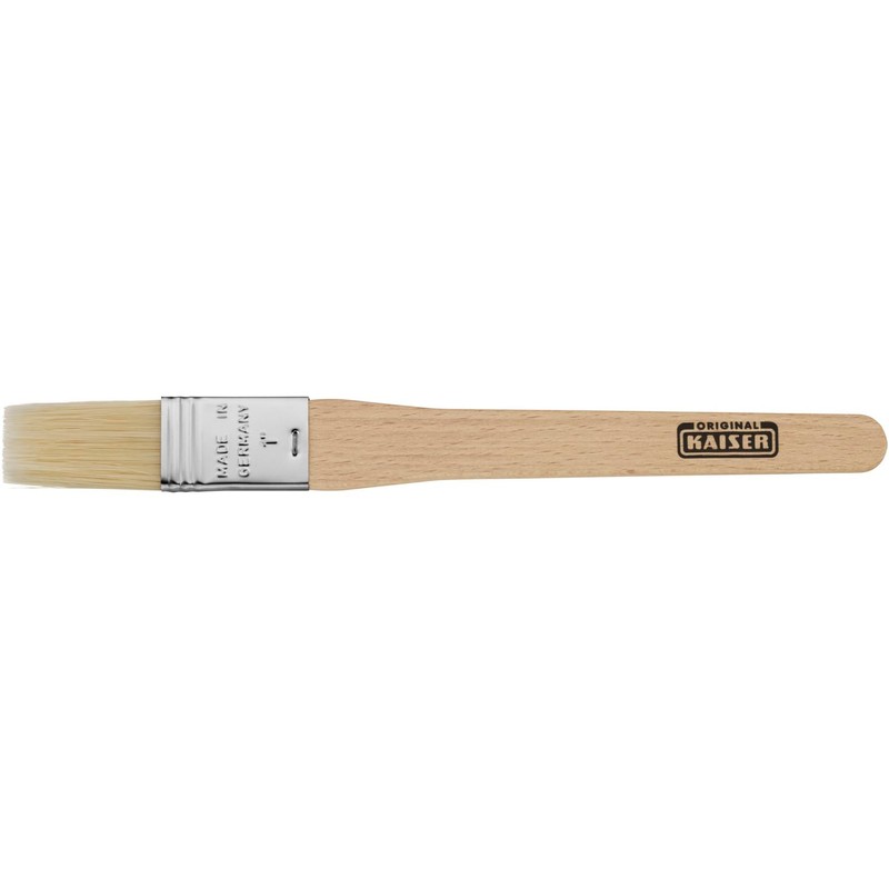Original Kaiser Classic Holz-Backpinsel 21 x 2,5 cm, Backpinsel Naturborsten,