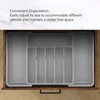 Expandable Utensil Organizer Convenient Storage Space Saving Cutlery Tray Holder