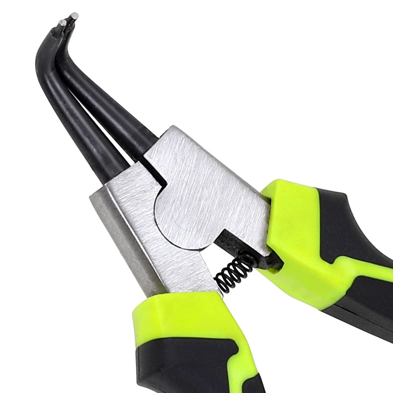 FASTPRO 4-Piece 7-inch Snap Ring Pliers Set, Internal/External Circlip Pliers